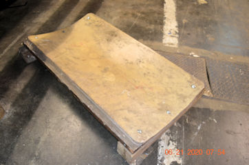 7 layer 9773 bullet proof panel now a fiberglass roll holding crade