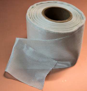 50 yard roll style T64, 8.75 oz/sq yd Fiberglass Tape from Thayercraft